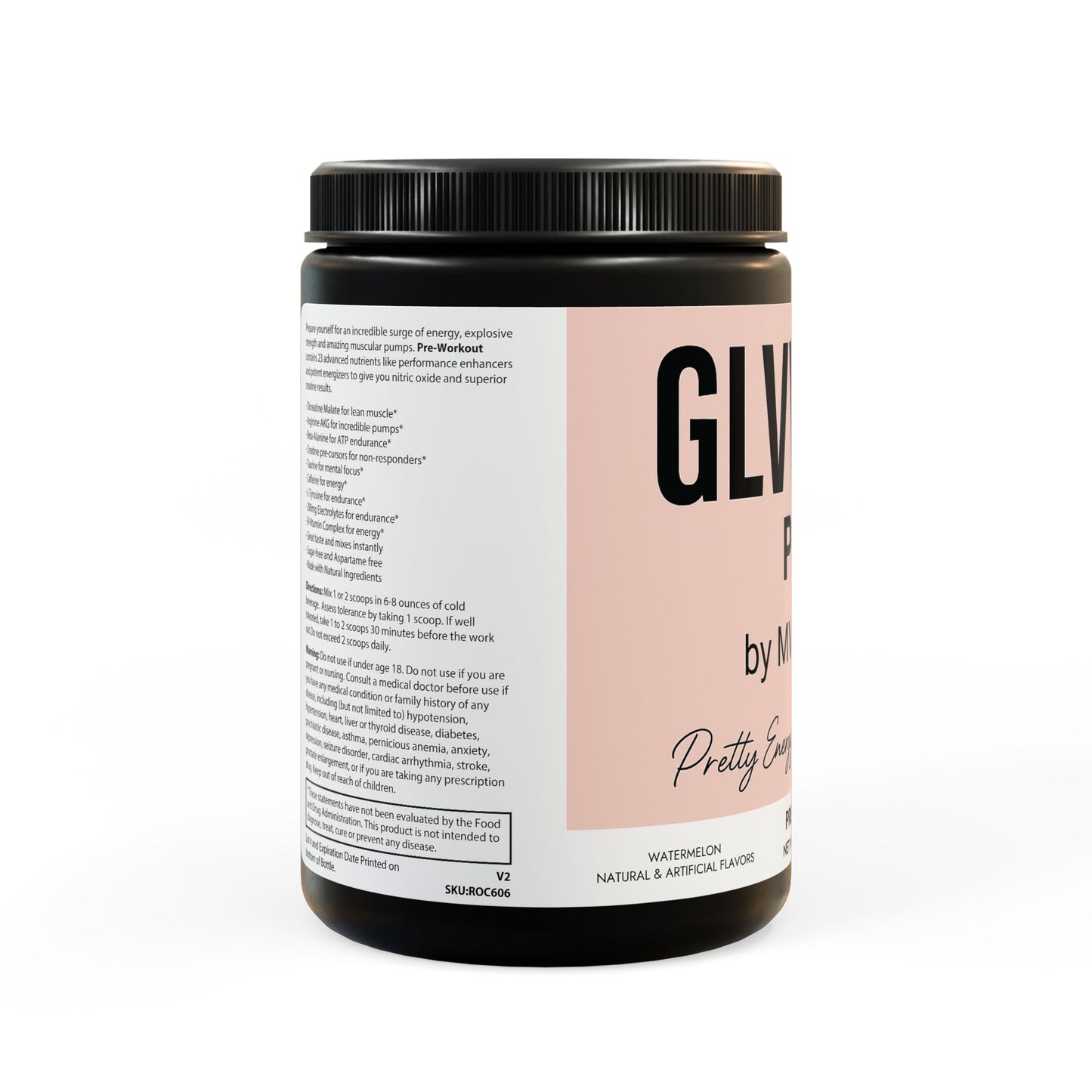 Pre-Workout Supplement, Watermelon (300g, 10.58oz)